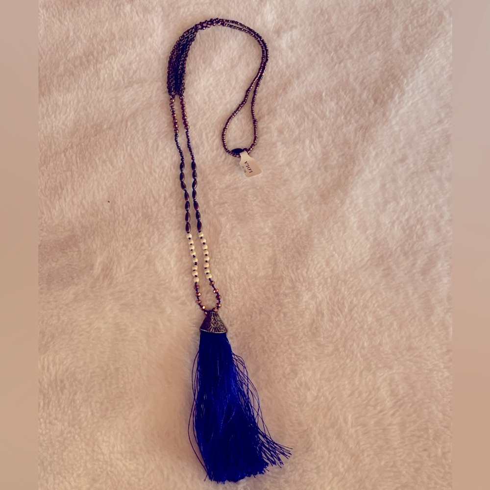 Zacasha tassel necklace 📿